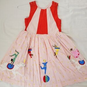 Red and Pink Mini Boden Circus Dress